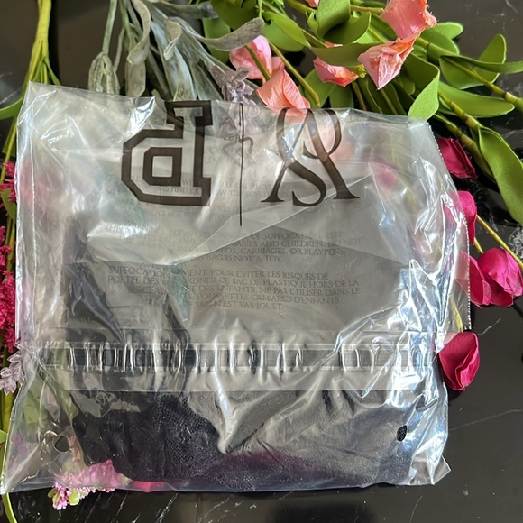 🖤🌶️Victoria’s Secret Wear Everywhere Lace Thong Panty-M-Pure Black - Picture 9 of 11